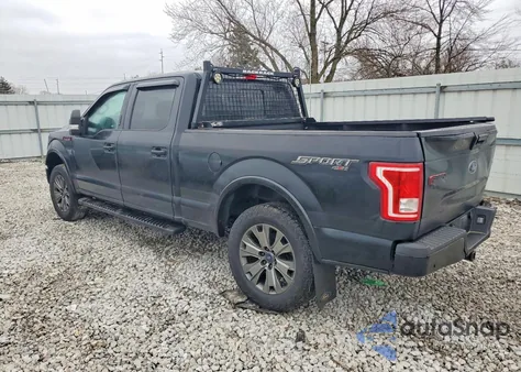 2016 Ford F150 Supercrew z USA, uszkodzony, nr VIN 1FTFW1EF4GFC69007